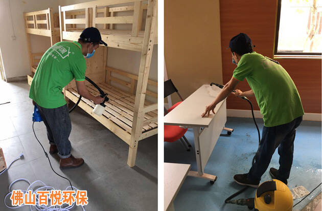 佛山市南海石門實驗中英文學校除甲醛、室內空氣凈化治理項目