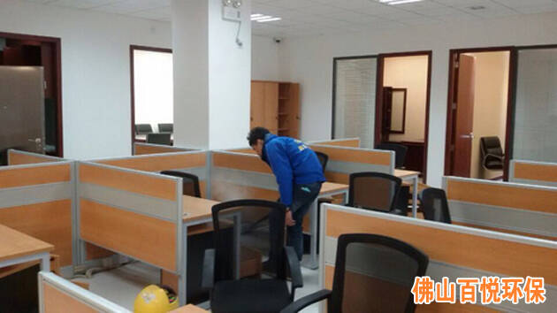 華夏銀行佛山分行辦公室除甲醛，空氣凈化項(xiàng)目